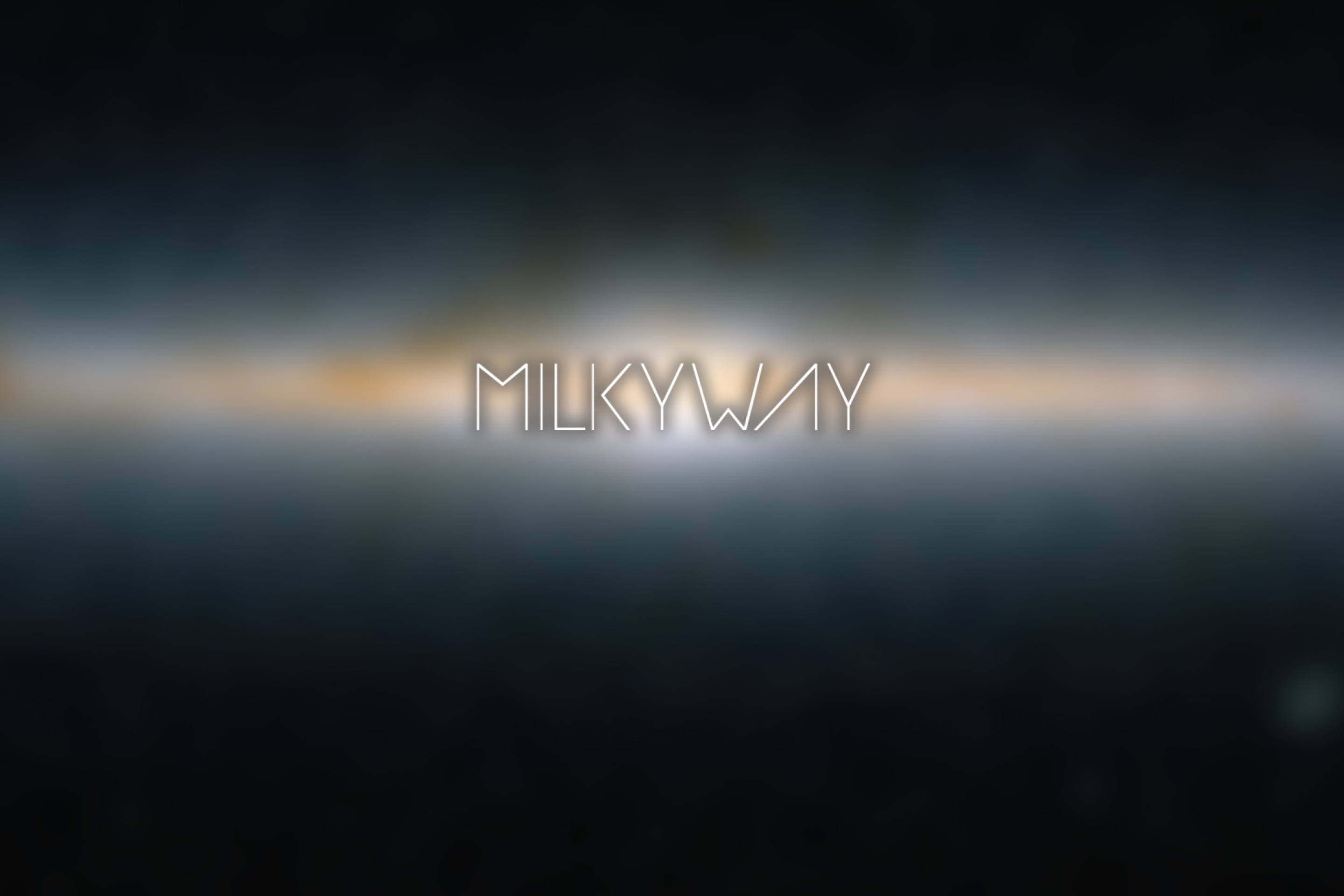 Milky Way wallpaper 2880x1920