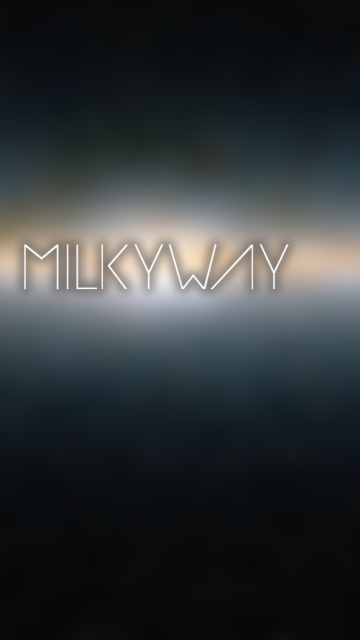 Milky Way wallpaper 360x640