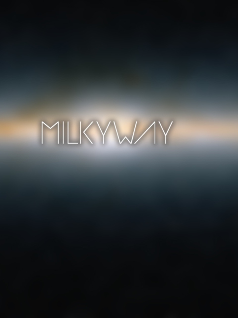 Fondo de pantalla Milky Way 480x640