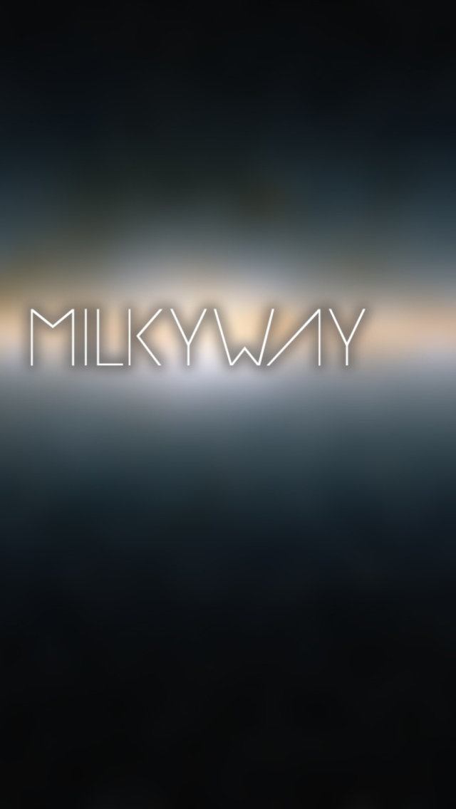 Sfondi Milky Way 640x1136
