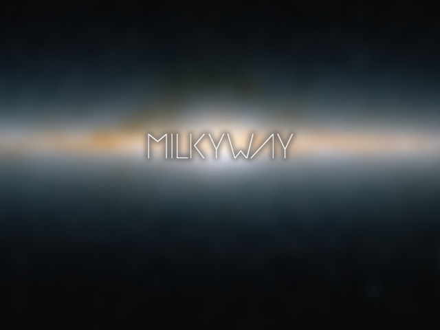 Milky Way wallpaper 640x480