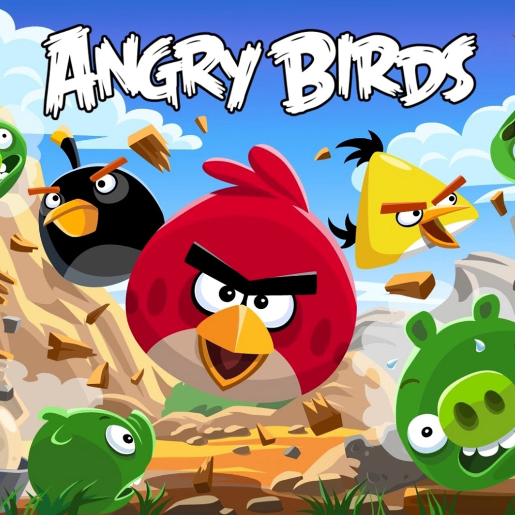 Обои Angry Birds Rovio Adventure 1024x1024