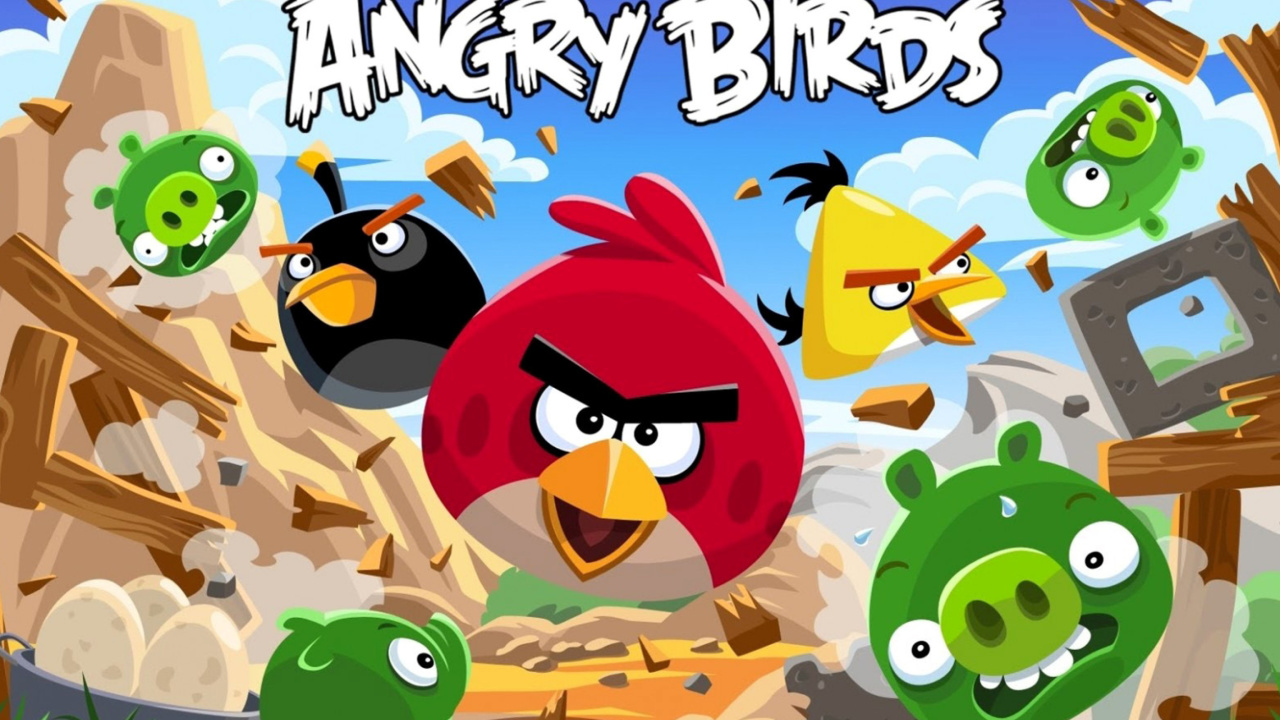 Das Angry Birds Rovio Adventure Wallpaper 1280x720