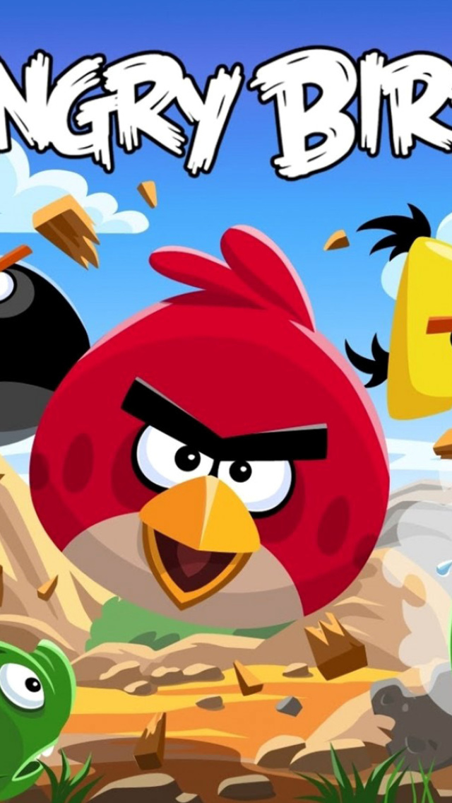 Sfondi Angry Birds Rovio Adventure 640x1136