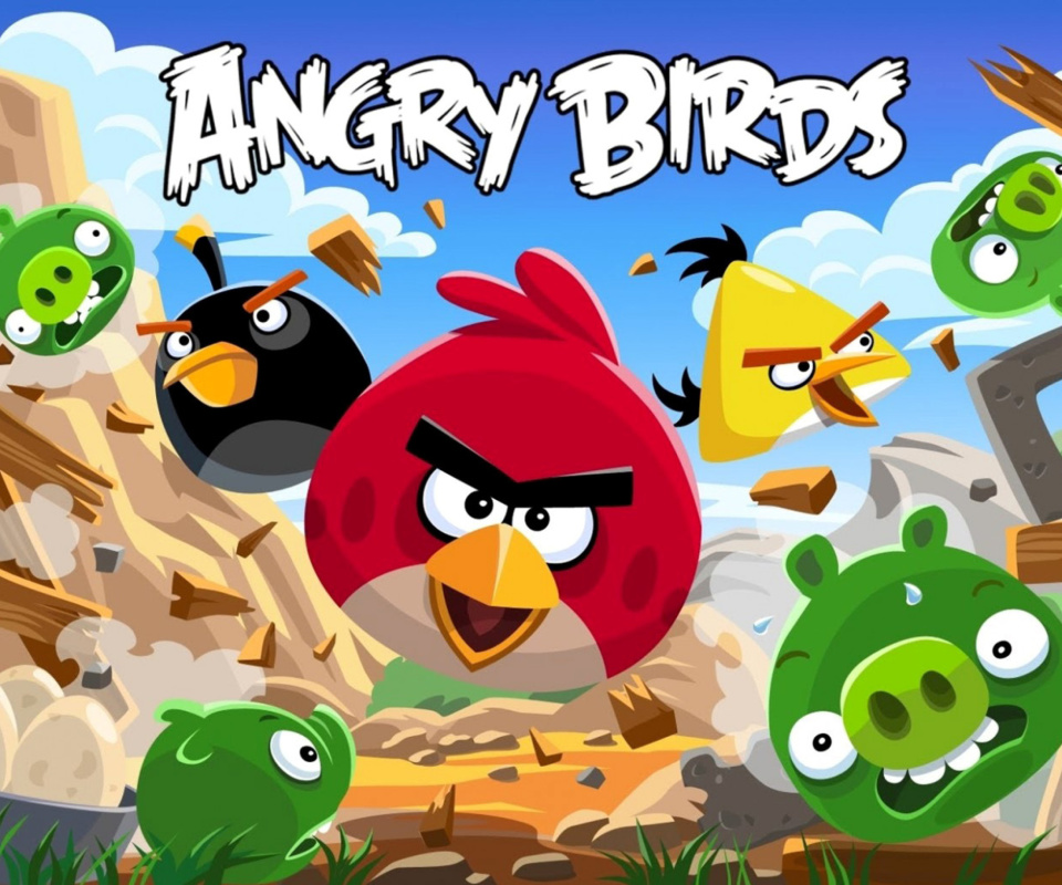 Sfondi Angry Birds Rovio Adventure 960x800
