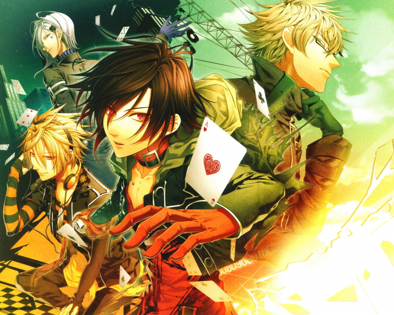 Das Amnesia Cards Wallpaper 1280x1024