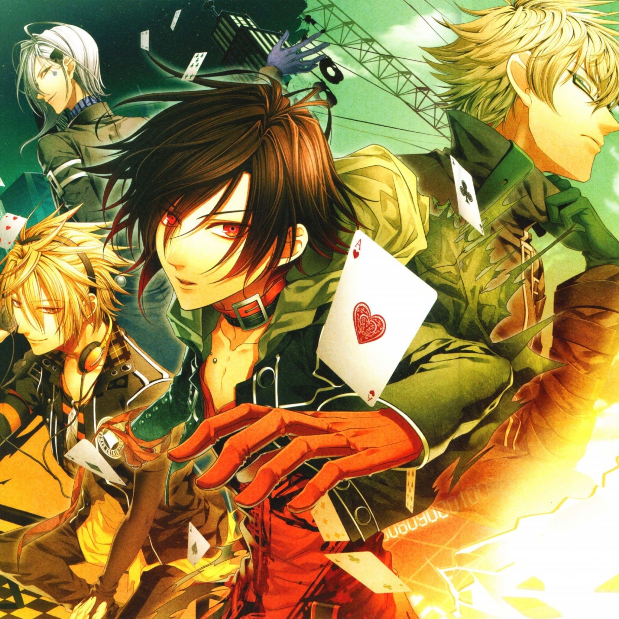 Fondo de pantalla Amnesia Cards 2048x2048