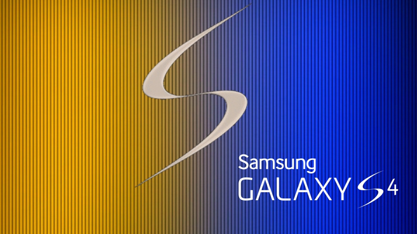 Обои S Galaxy S4 1366x768