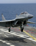 Обои MiG 29 Fighter Aircraft 128x160