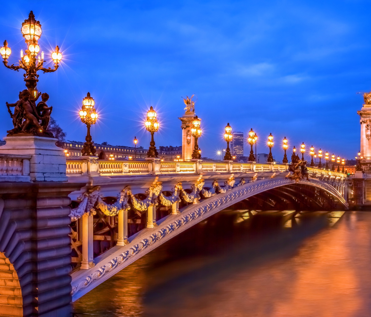 Обои Pont Alexandre III 1200x1024