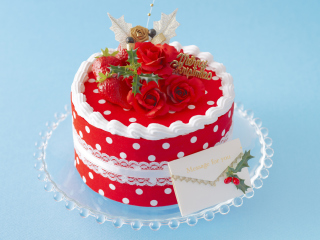 Обои Cherry Cake 320x240