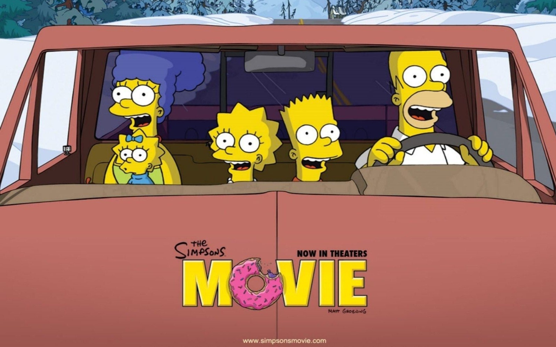 The Simpsons Movie screenshot #1 1920x1200