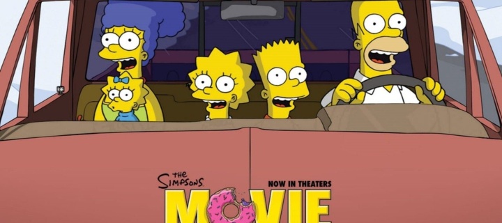 Sfondi The Simpsons Movie 720x320