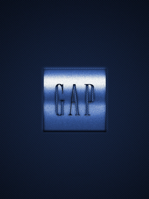 Fondo de pantalla GAP Logo 480x640