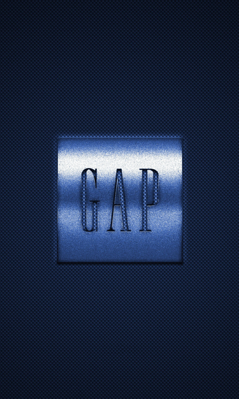Fondo de pantalla GAP Logo 768x1280