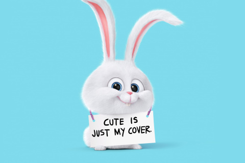 Snowball from The Secret Life of Pets wallpaper 480x320