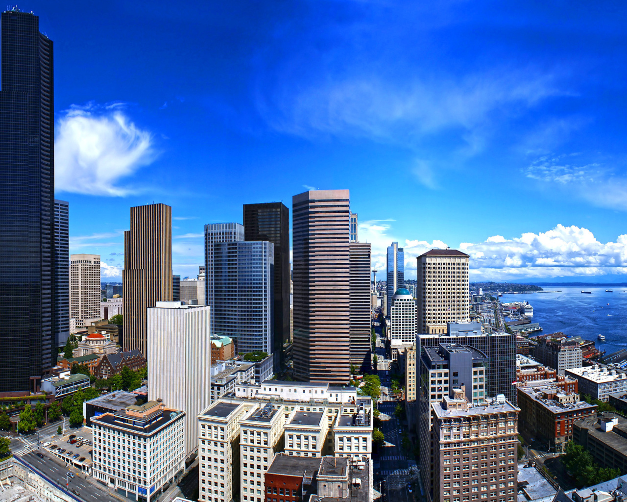 Das Seattle Life Wallpaper 1280x1024