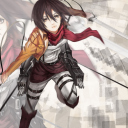 Mikasa Ackerman - Shingeki no Kyojin screenshot #1 128x128