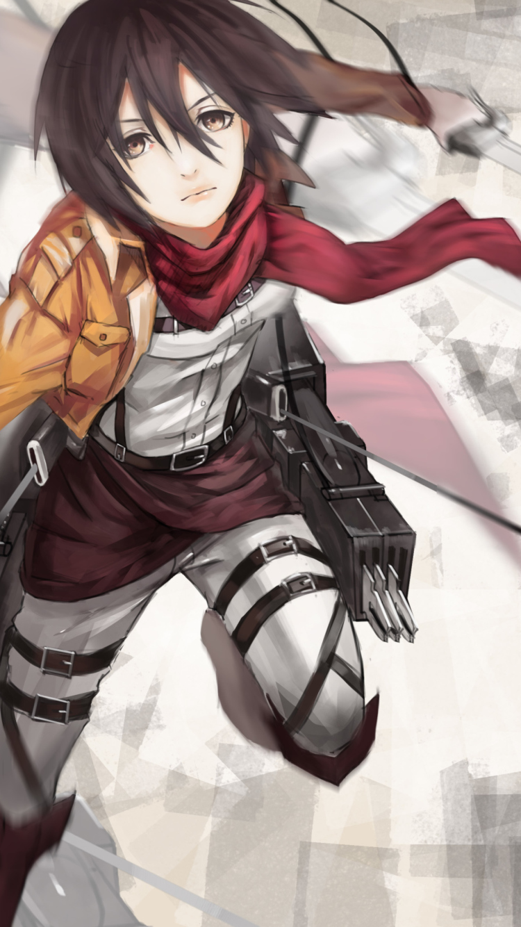 Mikasa Ackerman - Shingeki no Kyojin screenshot #1 750x1334