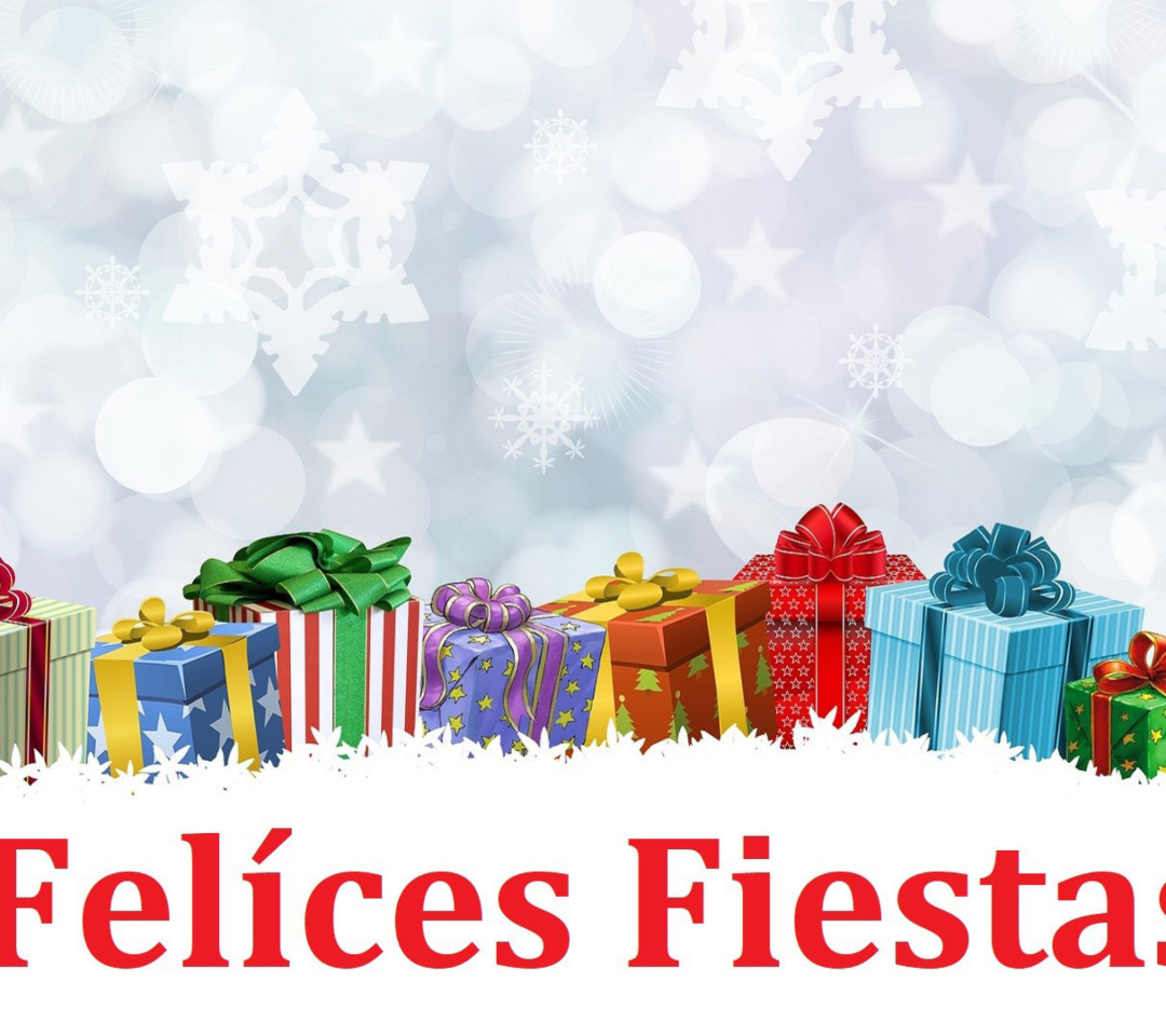 Felices Fiestas wallpaper 1080x960