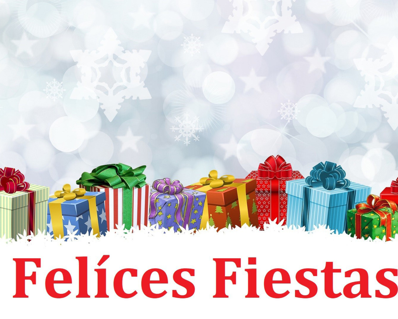 Felices Fiestas wallpaper 1280x1024