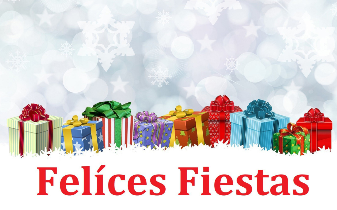 Felices Fiestas wallpaper 1280x800