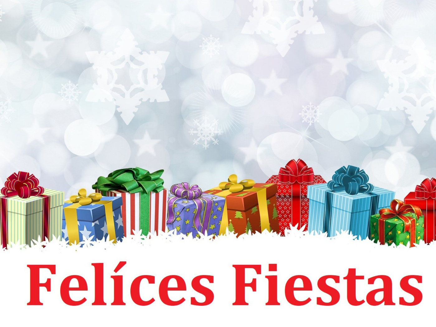 Felices Fiestas wallpaper 1400x1050