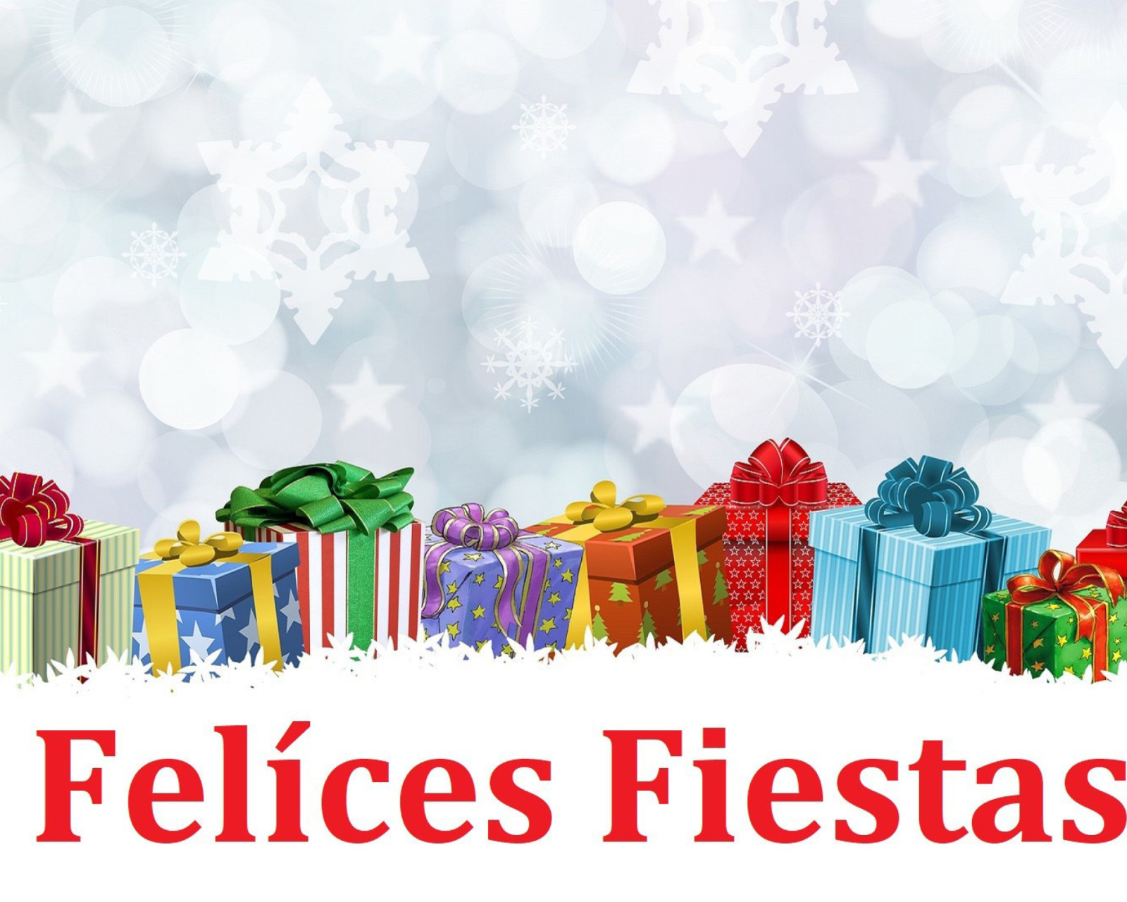 Felices Fiestas wallpaper 1600x1280