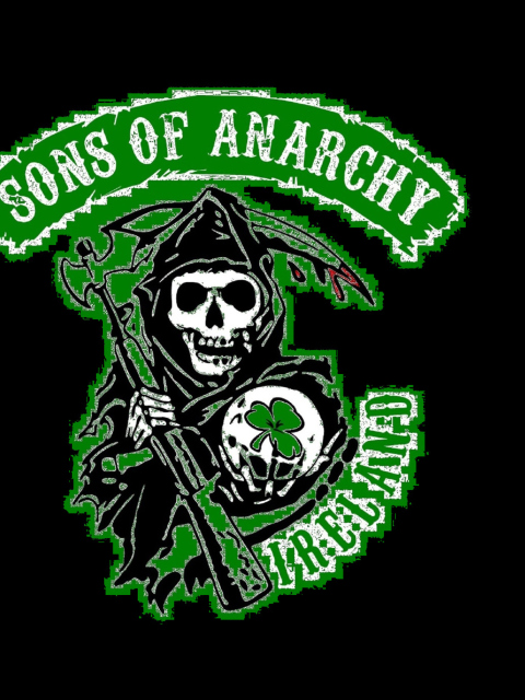 Das Sons of Anarchy Wallpaper 480x640