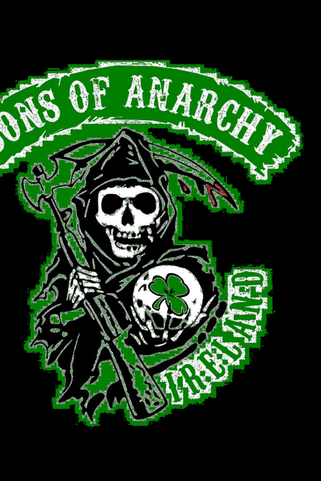 Das Sons of Anarchy Wallpaper 640x960