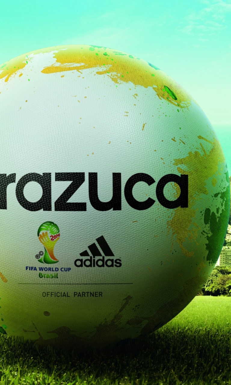 Adidas Brazuca Match Ball FIFA World Cup 2014 screenshot #1 768x1280