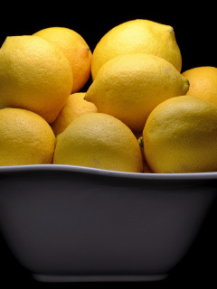 Lemons wallpaper 240x320