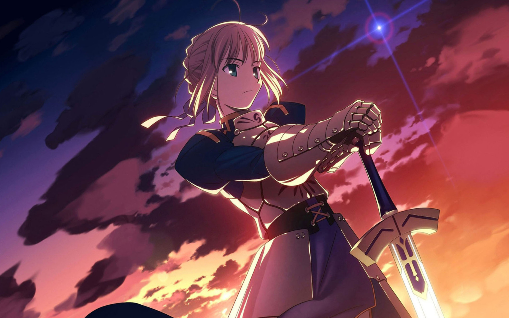 Sfondi Saber from Fate/stay night 1680x1050