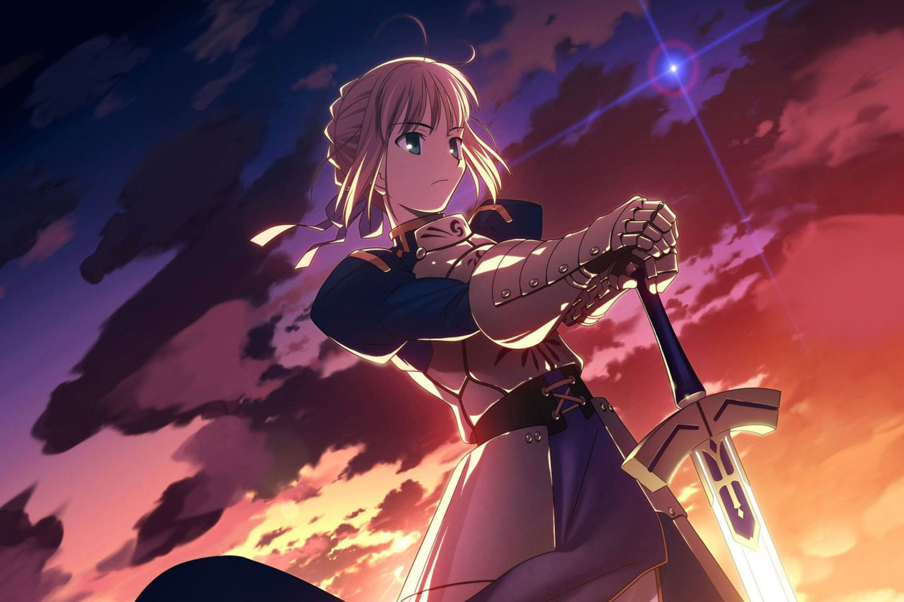 Обои Saber from Fate/stay night 2880x1920