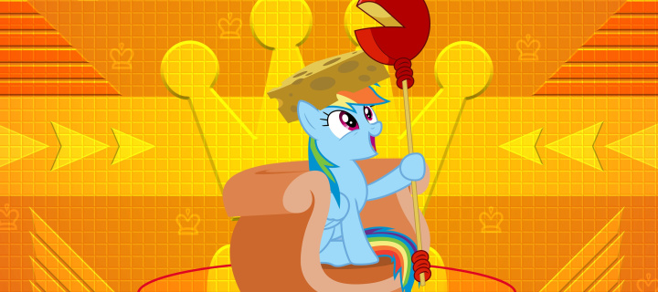 My Little Pony Orange Wall wallpaper 720x320