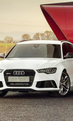 Fondo de pantalla Audi RS6 Quattro 240x400