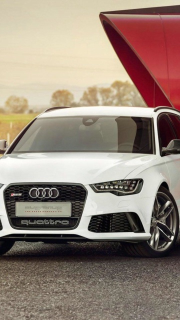 Sfondi Audi RS6 Quattro 360x640