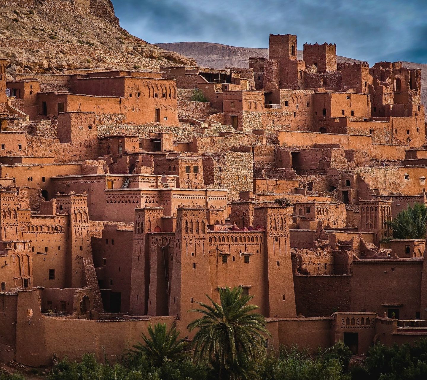 Das Morocco Castle Wallpaper 1440x1280