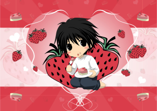 L Chibi Picture for Android, iPhone and iPad