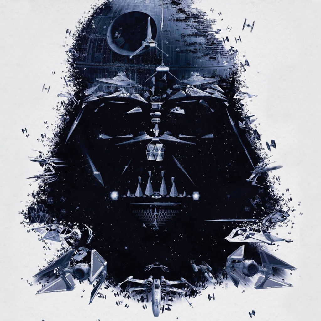 Das Darth Vader Wallpaper 1024x1024