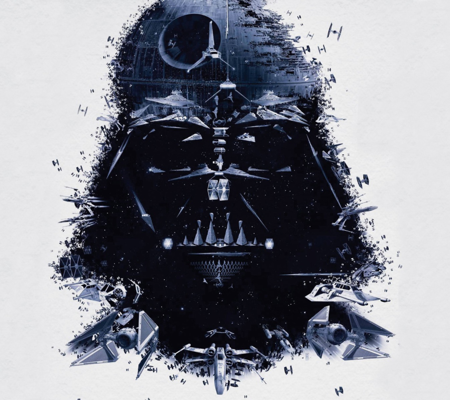 Fondo de pantalla Darth Vader 1440x1280