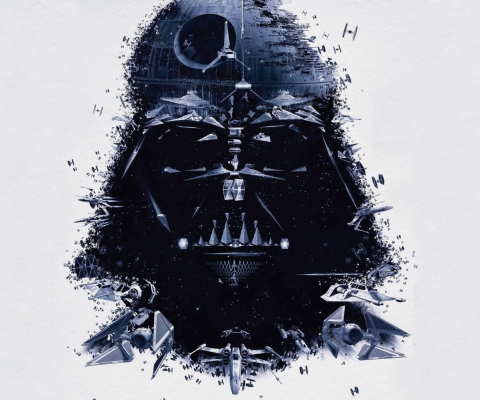 Darth Vader wallpaper 480x400