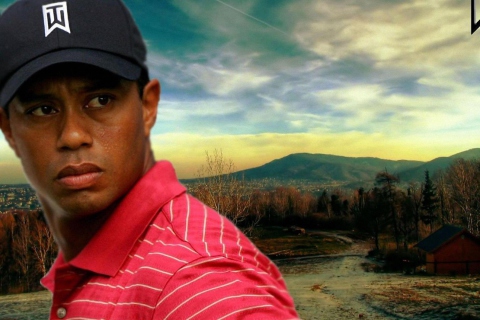 Fondo de pantalla Tiger Woods 480x320