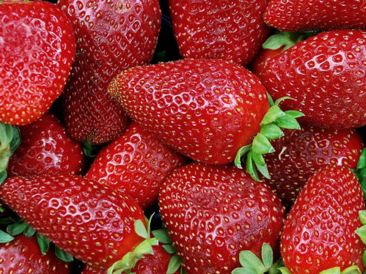 Das Strawberries Wallpaper 1280x960