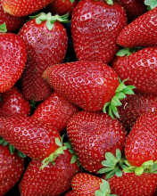 Das Strawberries Wallpaper 176x220