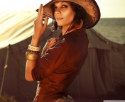 Das Cowgirl Wallpaper 176x144