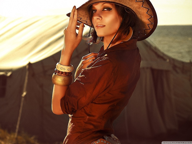 Cowgirl wallpaper 800x600