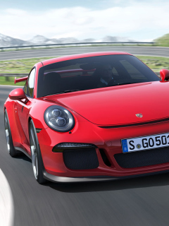 Screenshot №1 pro téma Porsche 911 GT3 240x320