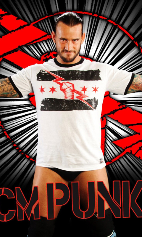 Screenshot №1 pro téma WWE CM Punk 480x800