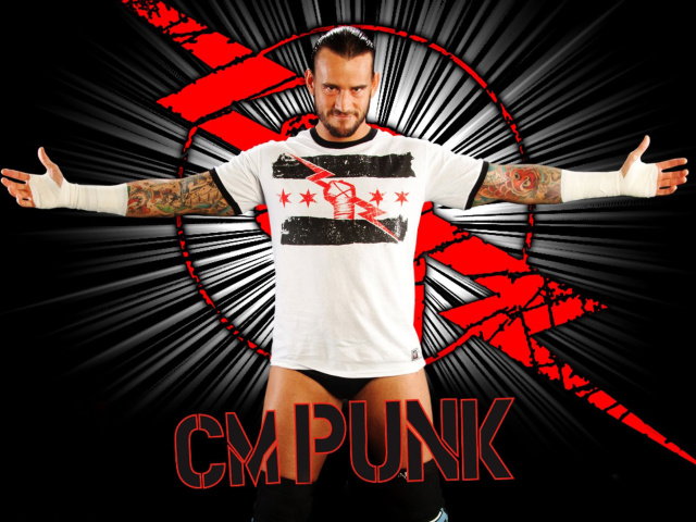 Fondo de pantalla WWE CM Punk 640x480